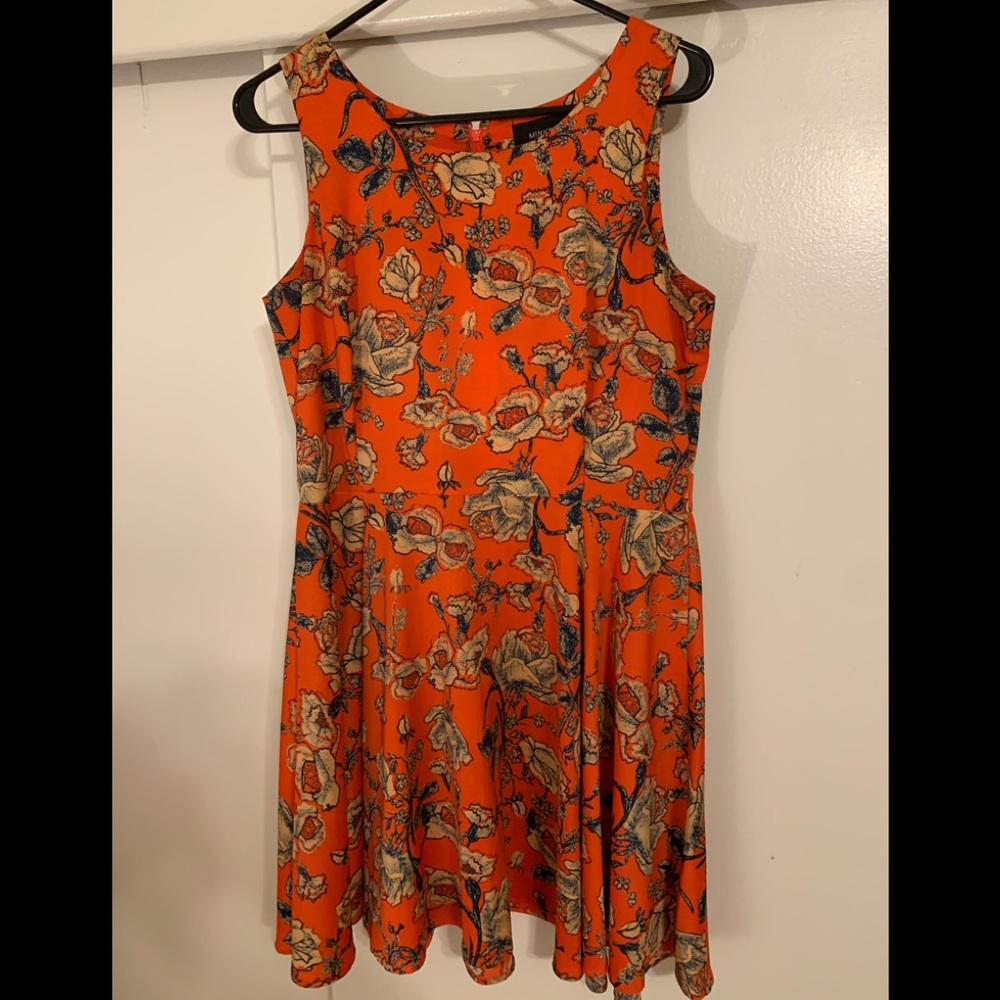 Adorable, floral mini dress